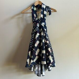 NWT desigual Stella Jean short halter dress